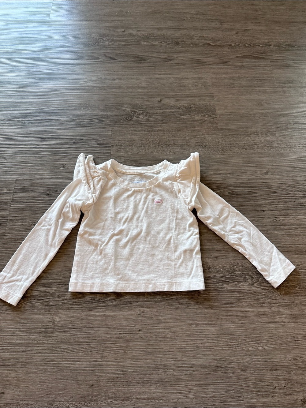 Vineyard Vines Toddler Long-Sleeve Ruffle Shoulder Top - 2T